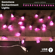 Groothandel rozenkwarts edelsteenverlichting