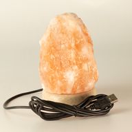 Kwaliteits USB Natuurlijke Zoutlamp - 11,5 cm (multi)