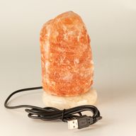 Kwaliteit USB natuurlijke zoutlamp - 11,5 cm (enkel)