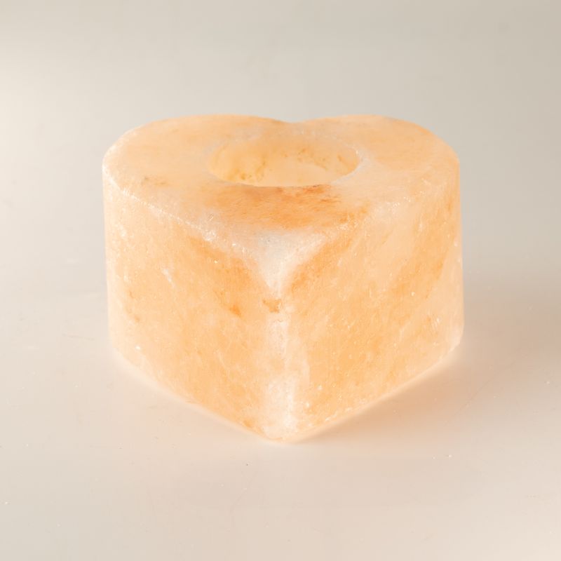 Zout Kaarsenhouder - Medium Hart
