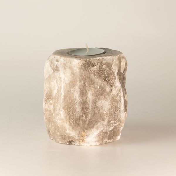 Grijze Zout Kandelaar 600-800g