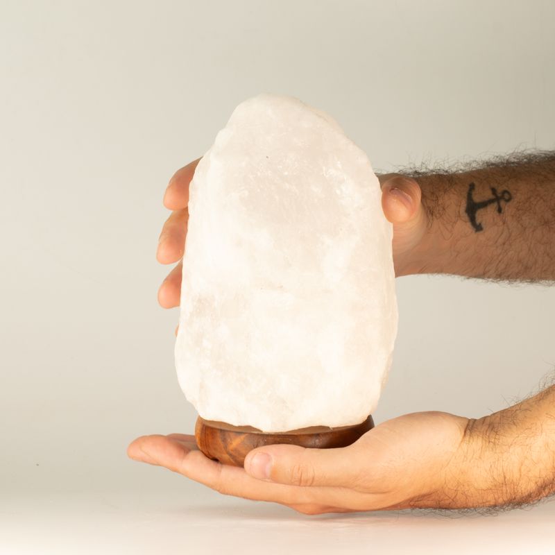 Crystal Rock Himalaya-zoutlamp - ca. 1,5 - 2 kg