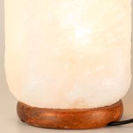 Kristal Rock Himalaya-zoutlamp - en basis ongeveer 3-5 kg