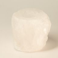 Kristalrots Himalayazout Kaarsenhouder 600-800g