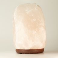 Crystal Rock Himalaya zoutlamp - en basis ongeveer 8-10 kg