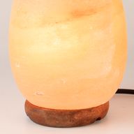 Zoutlamp ei - houten basis