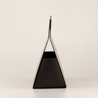 Platverpakte cadeaudoos - Handdoos  (20x10x20cm) - Zwart