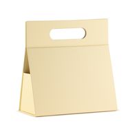 Platpakket Geschenkdoos - Hand Box (20x10x20cm) - ivoor