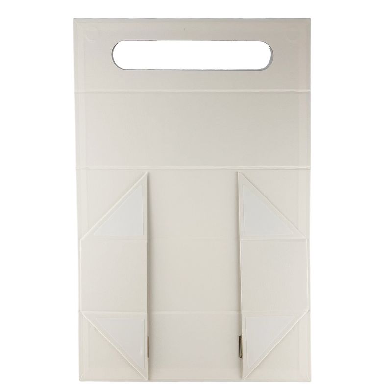 Flat Pack cadeaudoos - Wijnkistvorm (33,5x10x10,5 cm) - Wit