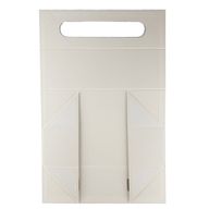 Flat Pack cadeaudoos - Wijnkistvorm (33,5x10x10,5 cm) - Wit