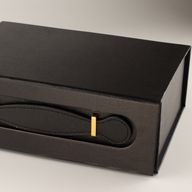 Flat-pack cadeau doos - Medium mand (24x18.2x8cm) - Zwart