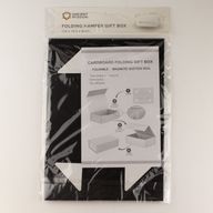 Flat-pack cadeau doos - Medium mand (24x18.2x8cm) - Zwart