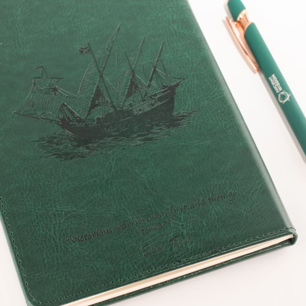 A5 Intentie Notitieboek - LCD Wisscherm - Groen Leereffect - 80 Vellen