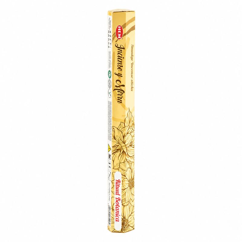 HEM Hexagonaal Wierook - Smudge - Frankincense en Mirre