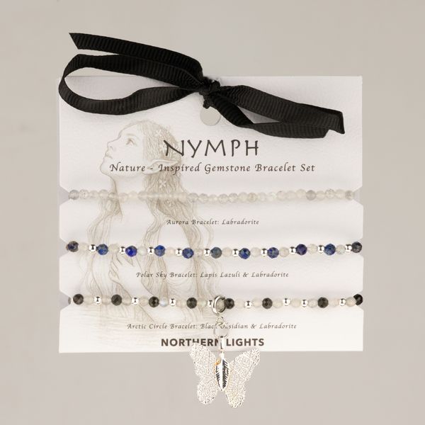 Nymph Spirit Edelsteen Armbandenset - Noorderlicht