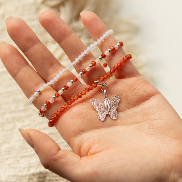 Nymph Spirit Edelsteen Armbandenset - Bloedmaan