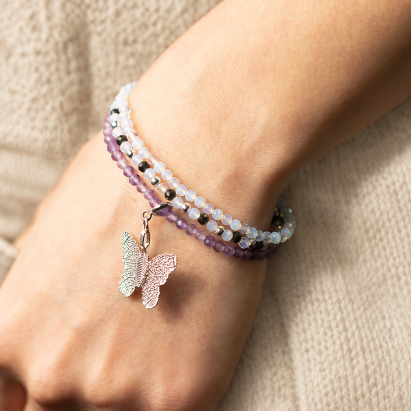 Nymph Spirit Edelsteen Armbandenset - Volle Maan