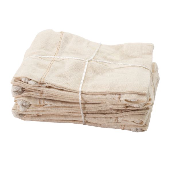 Natuurlijke Zakjes – Eenvoudig Katoen – 12x10 cm – 4 oz