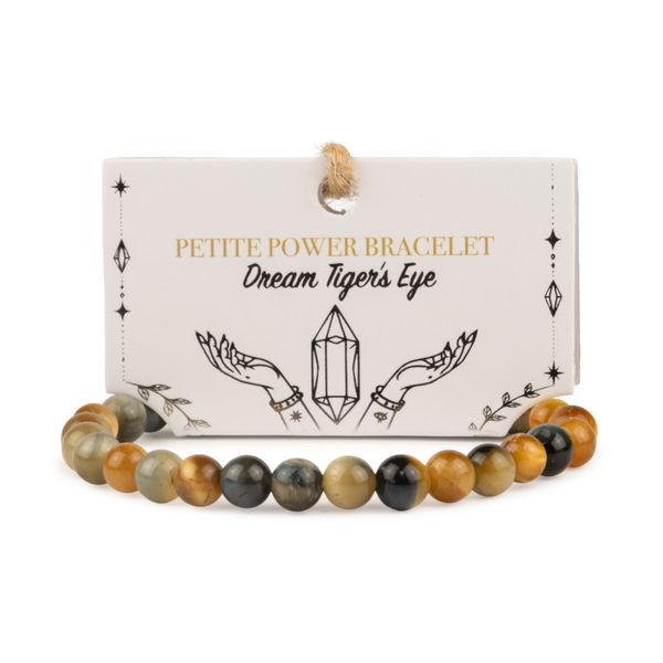 Petite Power Armband (17cmx6mm) - Droom Tijgeroog