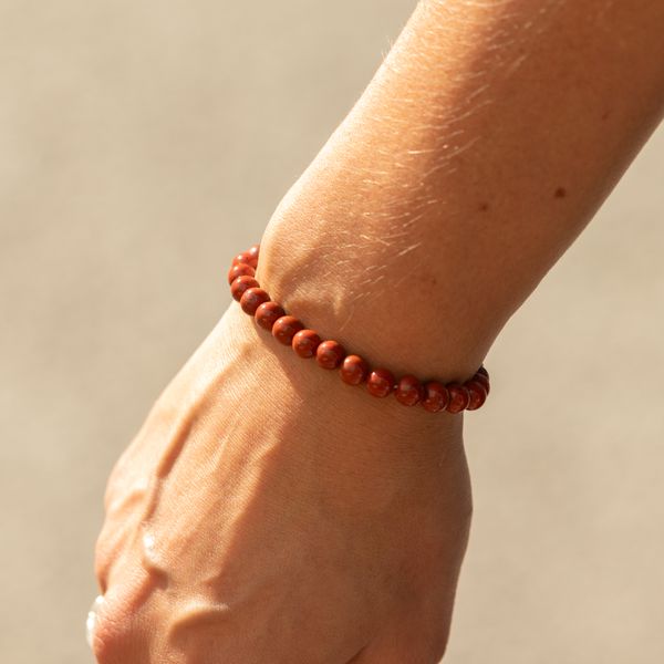 Petite Power Armband (17cmx6mm) - Carneool