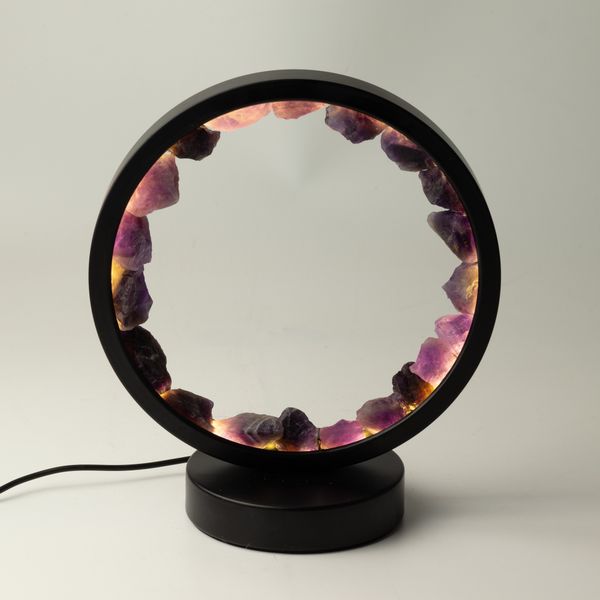 Edelsteen Halo Lamp - Zen Geest - Amethist