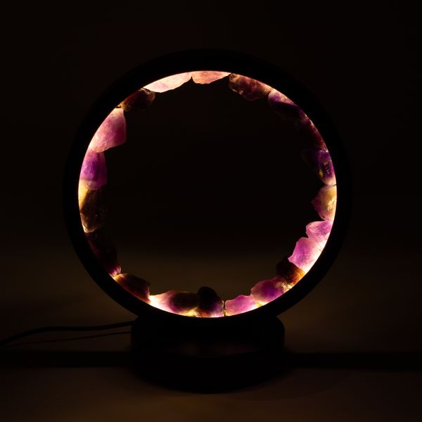 Edelsteen Halo Lamp - Zen Geest - Amethist