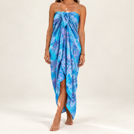 Bali blokdruk sarong - tropisch