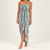Bali blokdruk sarong - tropisch