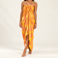 Bali blokdruk sarong - tropisch