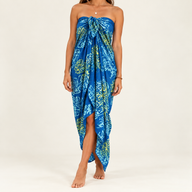 Bali blokdruk sarong - tropisch