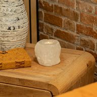 Kristal Rock Himalaya-zout Kaarsenhouder 600-800g