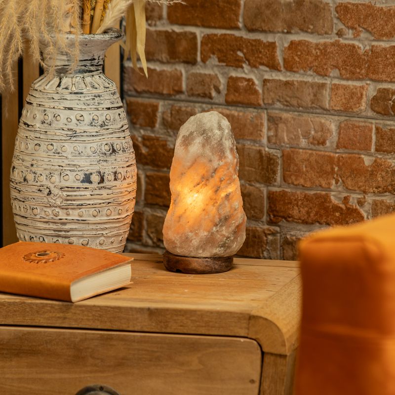 Grijze Himalaya zoutlamp - 2-3 kg