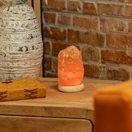 Kwaliteits USB Natuurlijke Zoutlamp - 11,5 cm (enkel)