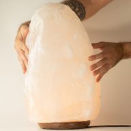 Kwaliteit Reusachtige Natuurlijke Zoutlamp - ongeveer 24-25 kg