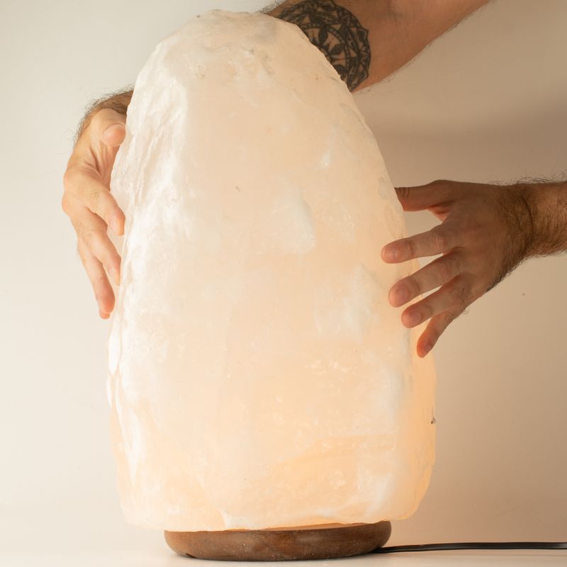 Kwaliteit Reusachtige Natuurlijke Zoutlamp - ongeveer 24-25 kg