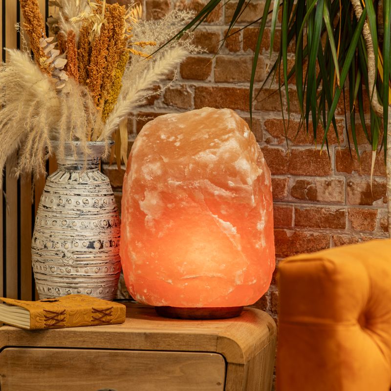 Kwalitatieve enorme natuurlijke zoutlamp - ca. 24-26 kg