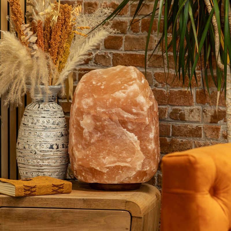 Kwalitatieve enorme natuurlijke zoutlamp - ca. 24-26 kg