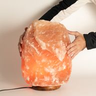 Kwalitatieve enorme natuurlijke zoutlamp - ca. 24-26 kg