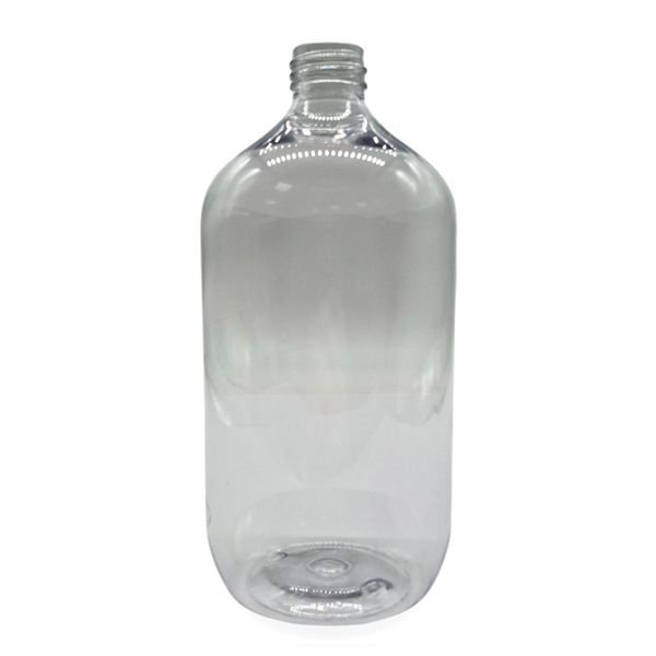 1000 ml Transparante Plastic Boston Fles