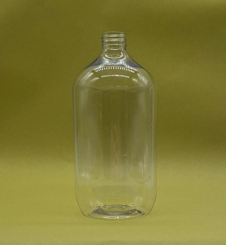Transparante Plastic Boston Fles - 1000ml
