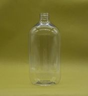 Transparante Plastic Boston Fles - 1000ml