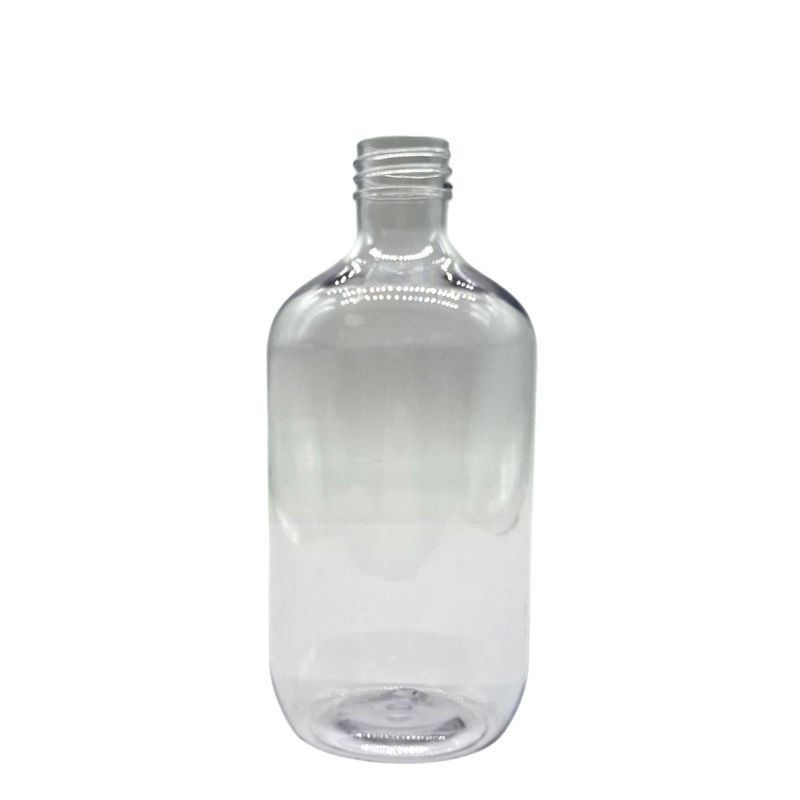 Transparante Plastic Boston Fles - 500ml