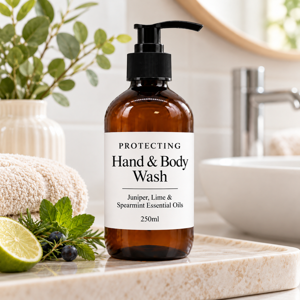 White Label Jeneverbes, Limoen & Groene Munt Hand & Body Wash 250 ml