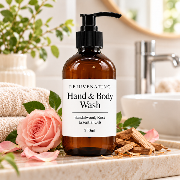 White Label Sandelhout & Roos Hand & Body Wash 250 ml