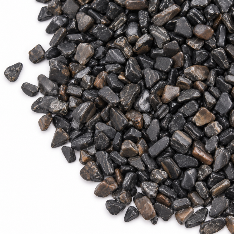 Zwarte Toermalijn Edelsteen Splinters Bulk - 1KG