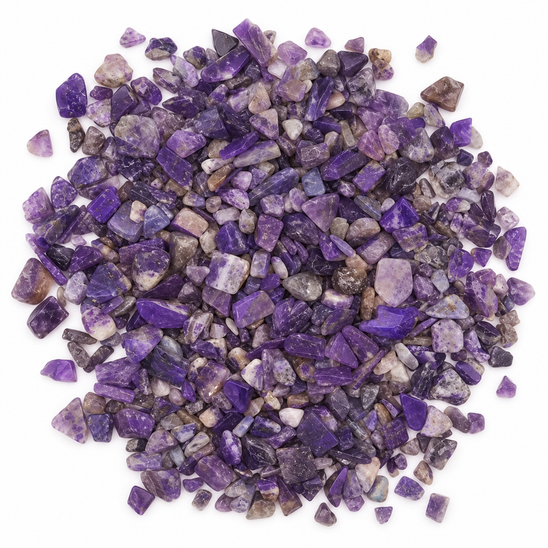 Amethist Edelsteen Splinters Bulk - 1KG