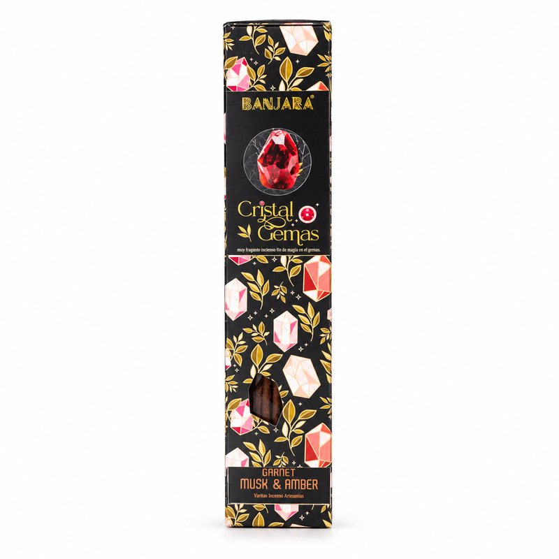 Banjara Cristal Gemas - Granaat Musk & Amber