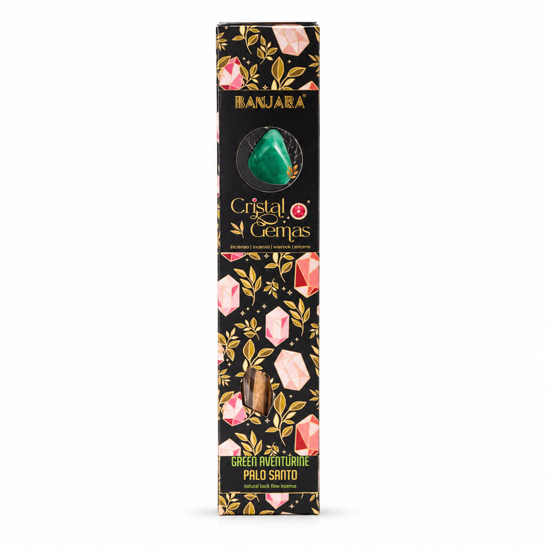 Banjara Cristal Gemas - Groene Aventurijn Palo Santo