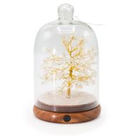 Edelsteen Dome Tuin - Bergkristal & LED-verlichting - 200 chipstenen