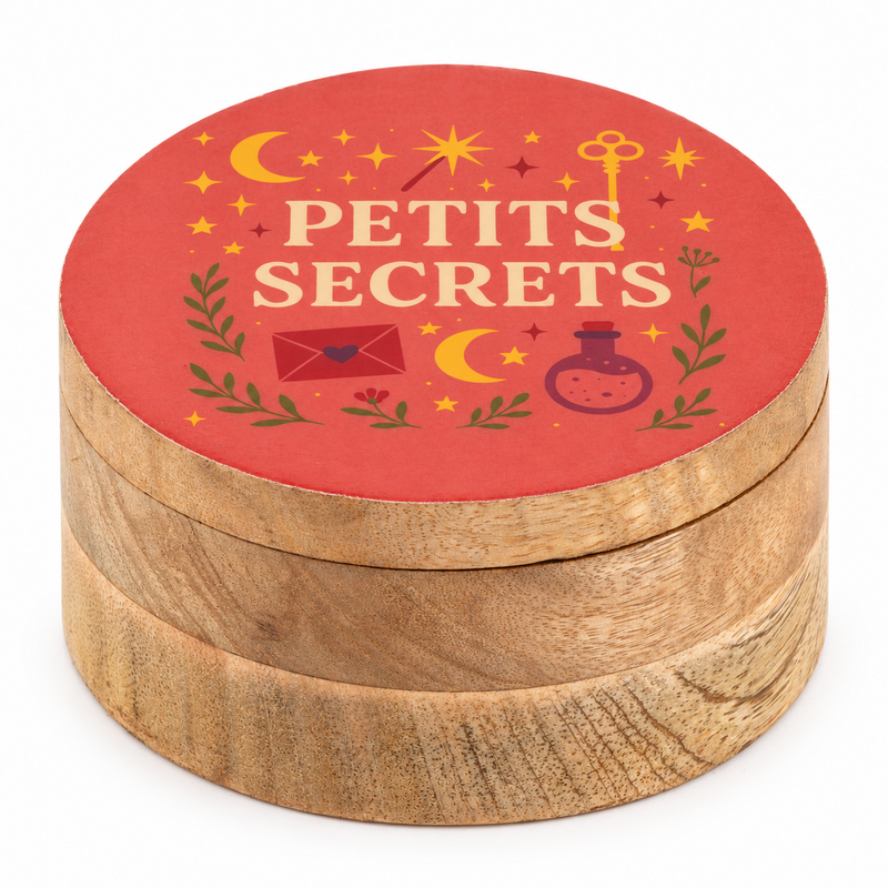 Rond Geëmailleerd Doosje - Petite Secrets